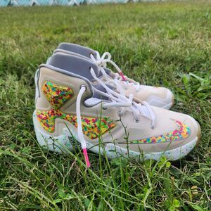 Nike Lebron XIII 13 QS Fruity Pebbles High Top Sneakers